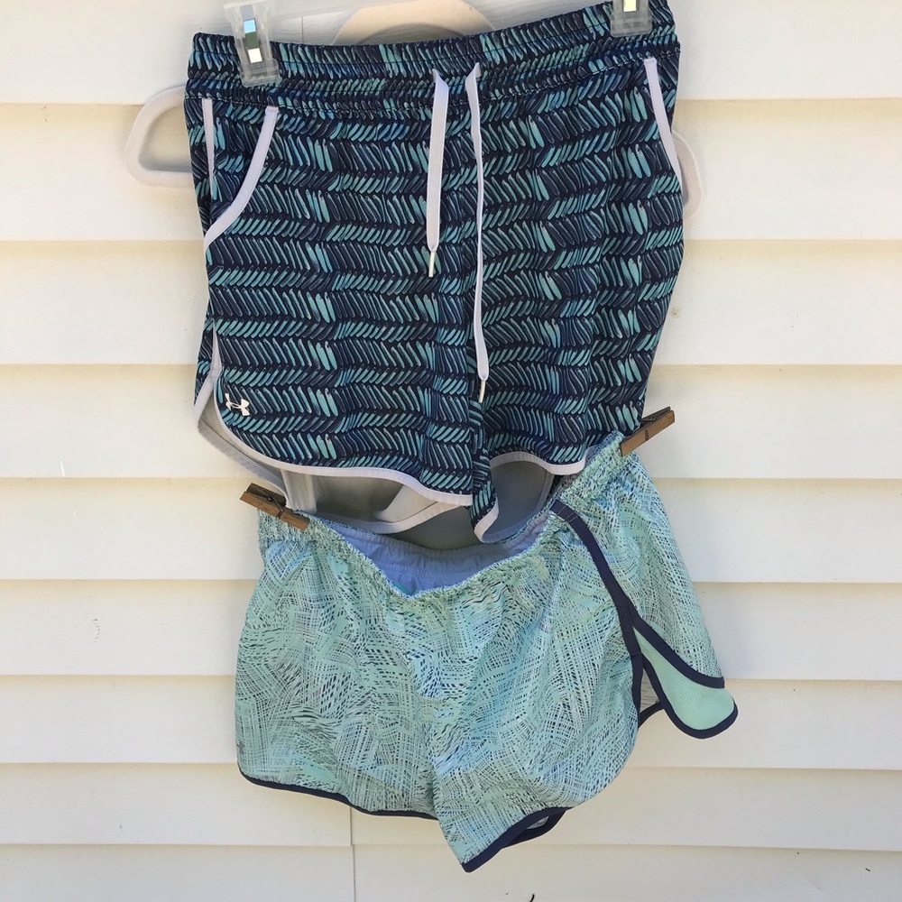 2 Pairs Under Armour Shorts Medium